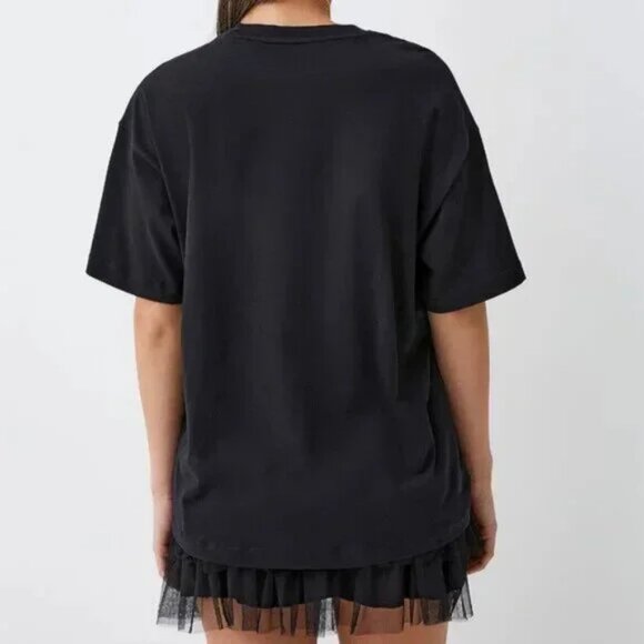 Corset Print 100% Cotton Oversized T-Shirt - Picture 3 of 3